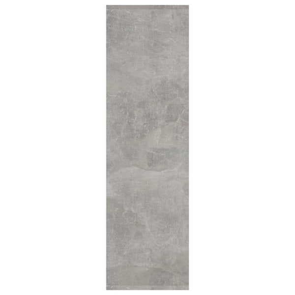 vidaXL Bokhylla/Rumsavdelare betonggrå 40x30x103 cm konstruerat trä grå