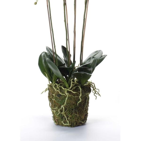 Emerald Konstväxt orkidé med mossa vit 90 cm 20.355 Vit