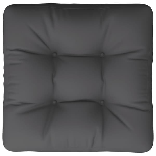 vidaXL Palldyna grå 58x58x10 cm tyg grå