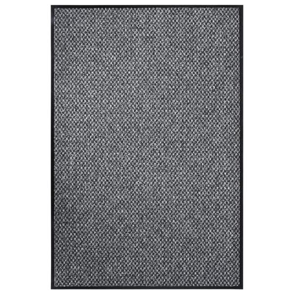 vidaXL Dörrmatta grå 80x120 cm grå