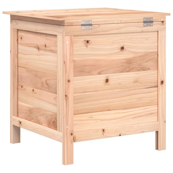 vidaXL Dynbox 50x49x56,5 cm massivt granträ Brun