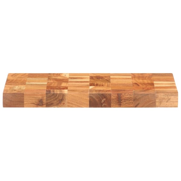 vidaXL Skärbräda 40x30x3,8 cm massivt akaciaträ Brun