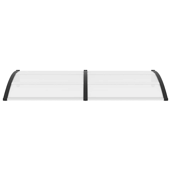 vidaXL Entrétak svart 200x100 cm PC Svart