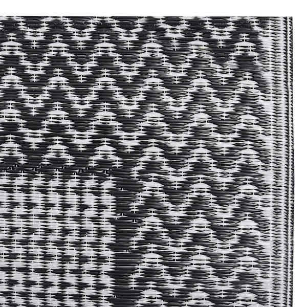 vidaXL Utomhusmatta grå 80x150 cm PP grå