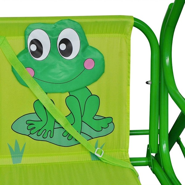 vidaXL Barnhammock grön Grön