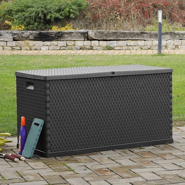vidaXL Dynbox antracit 120x56x63 cm PP-rotting Antracit