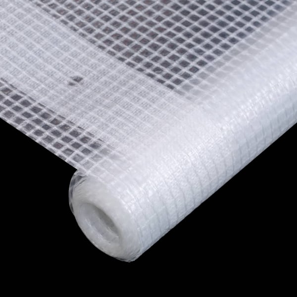 vidaXL Leno presenning 260 g/m² 4x2 m vit Vit