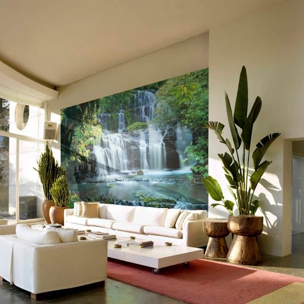 Komar Fototapet Pura Kaunui Falls 368x254 cm 8-256 multifärg