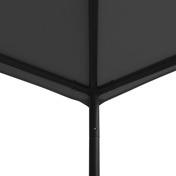 vidaXL Paviljong 4x4x3 m antracit 180 g/m² Antracit