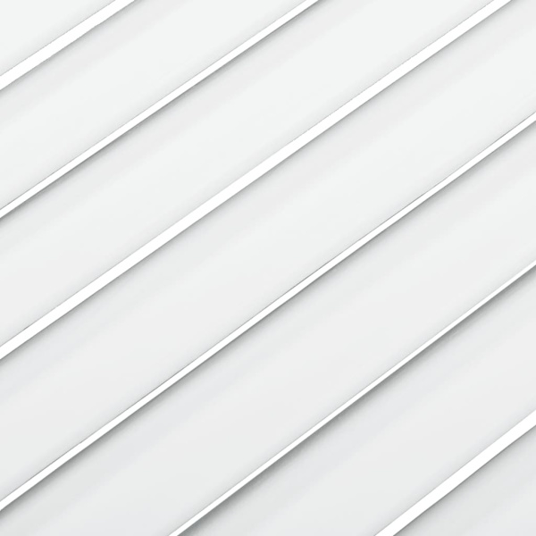 vidaXL Skåpluckor lamelldesign 4 st vit 39,5x59,4 cm massiv furu Vit