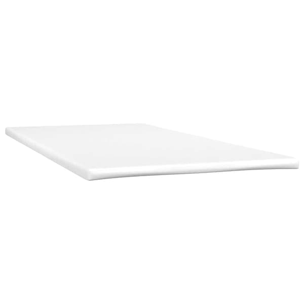 vidaXL Ramsäng med madrass ljusgrå 160x220 cm sammet Grå