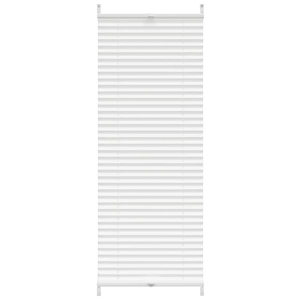 vidaXL Plisségardin 40x100 cm vit Vit