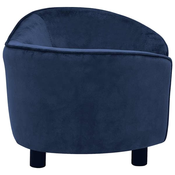 vidaXL Hundsoffa blå 69x49x40 cm plysch Blå