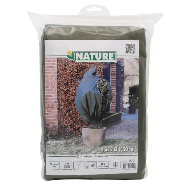 Nature Växttäcke Fleece Grön 1,5x2 m 6030131 Green
