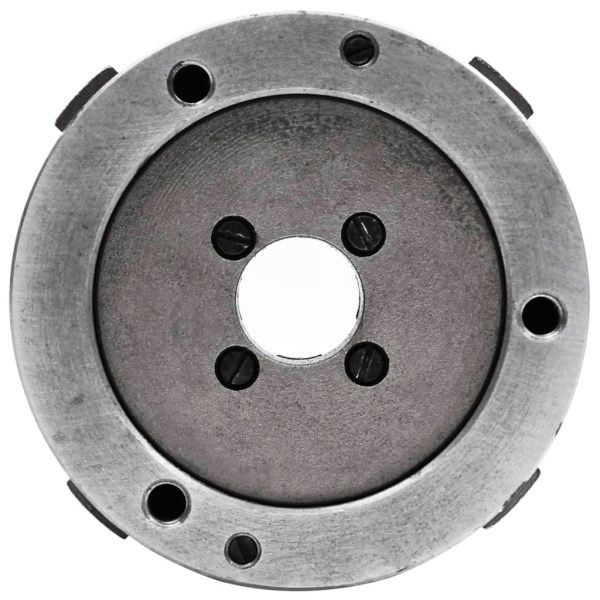 vidaXL 4-backs självjusterande svarvchuck 100 mm stål