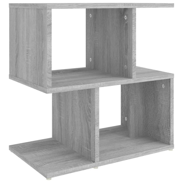 vidaXL Sängbord 2 st grå sonoma 50x30x51,5 cm konstruerat trä Grå