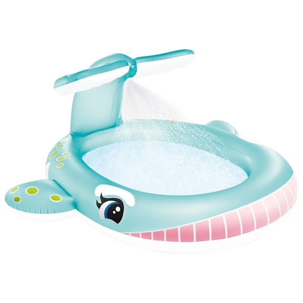 INTEX Barnpool val med vattenspridare 201x196x91 cm Flerfärgsdesign