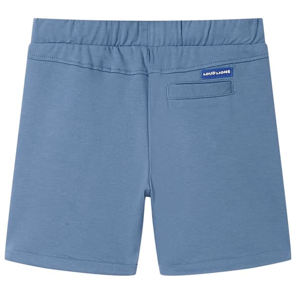 vidaXL Barnshorts med snöre mörkblå 116 Blå