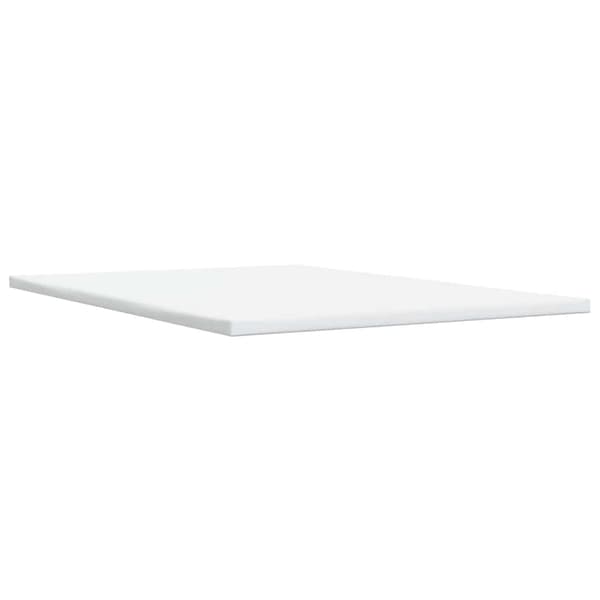 vidaXL Ramsäng med madrass blå 140x190 cm tyg Blå
