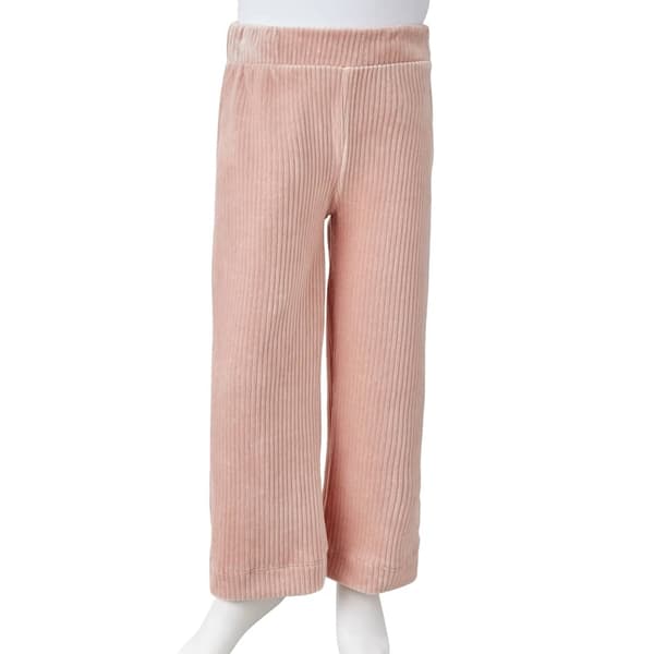 vidaXL Byxor för barn ljusrosa 128 Rosa