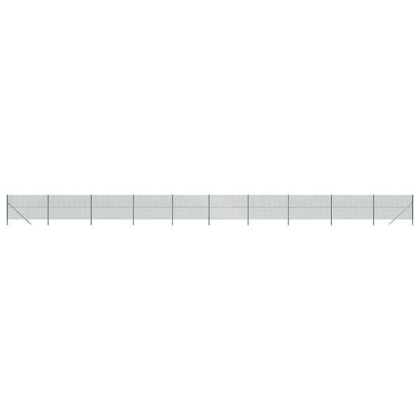 vidaXL Gunnebostängsel grön 2,2x25 m Grön