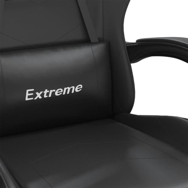 vidaXL Gamingstol svart konstläder art