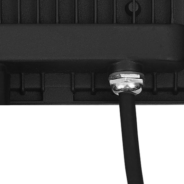 vidaXL Strålkastare 2 st 30 W LED kallvit Svart