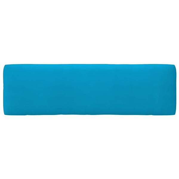 vidaXL Mittensektion till pallsoffa vit impregnerad furu Vit