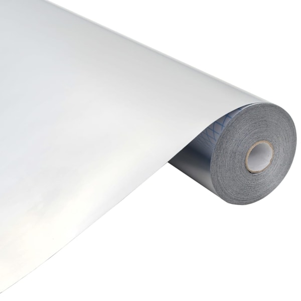 vidaXL Reflekterande spegelfilm insynsskydd självhäftande 0,9x20 m Silver