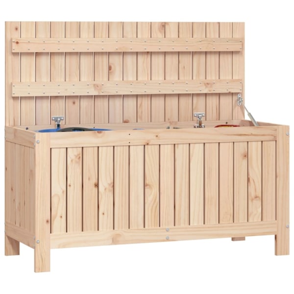 vidaXL Dynbox 108x42,5x54 cm massiv furu Brun