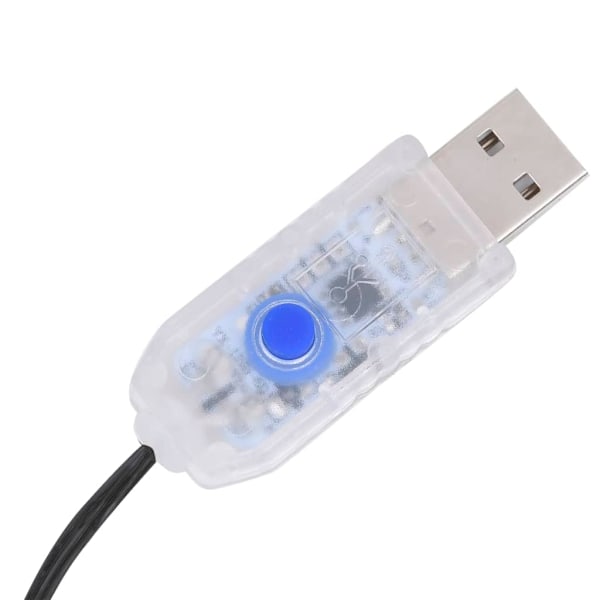 vidaXL Ljusslinga 400 LED inne/ute 40 m kallvit Vit