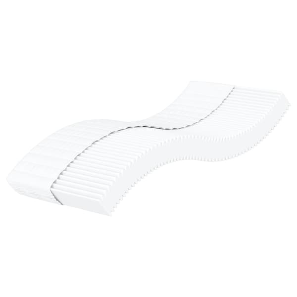 vidaXL Dagbädd med madrass ljusgrå 100x200 cm sammet Grå