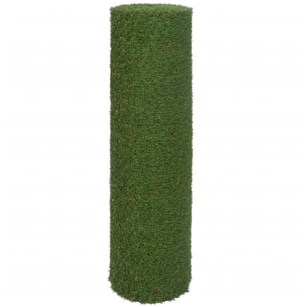 vidaXL Konstgräsmatta 1x8 m/20mm grön Grön