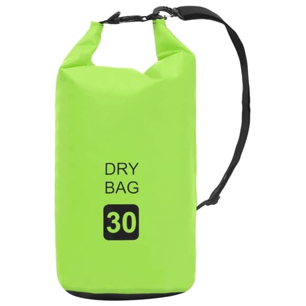vidaXL Vattentät packpåse grön 30 L PVC