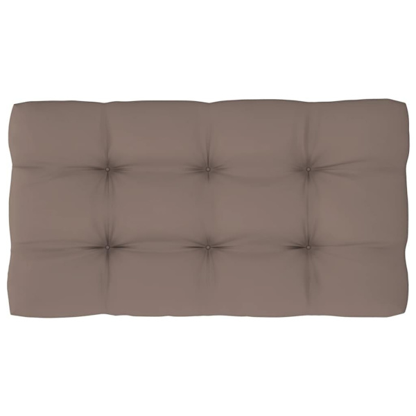 vidaXL Palldynor 2 st taupe tyg Taupe