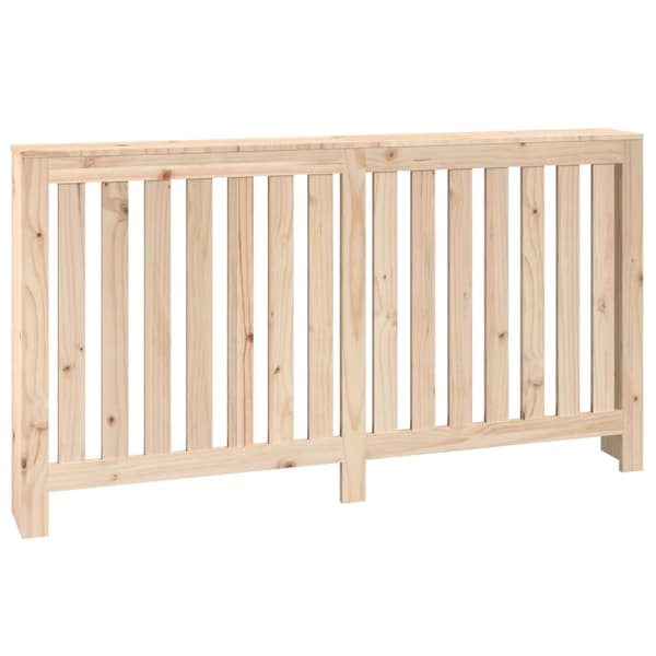 vidaXL Elementskydd 153x19x84 cm massiv furu Brun