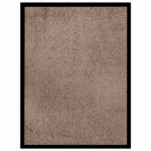 vidaXL Dörrmatta brun 60x80 cm Brun