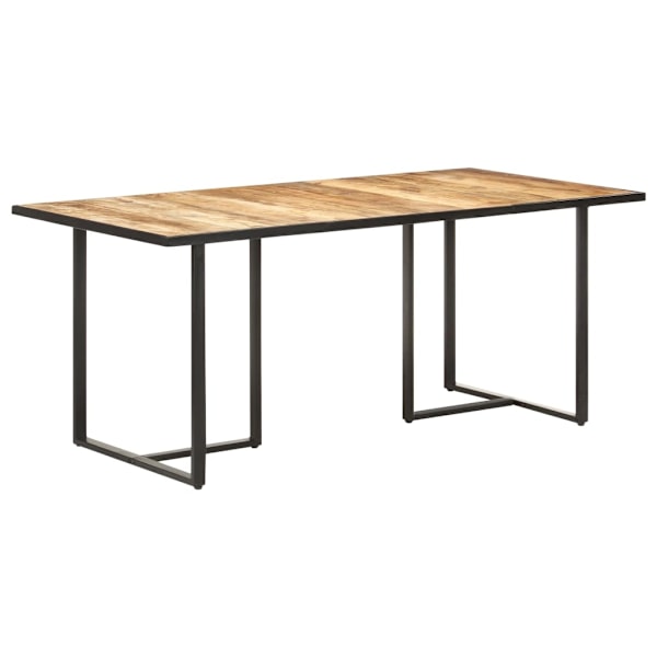 vidaXL Matbord 180 cm grovt mangoträ Brun