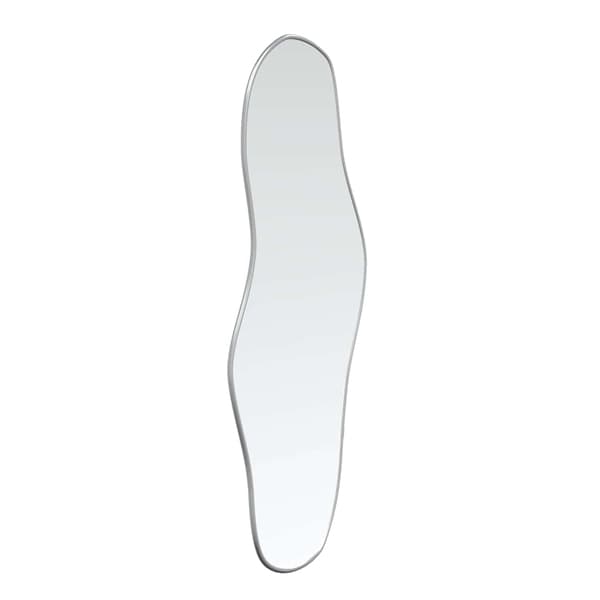 vidaXL Väggspegel silver 80x35 cm Silver