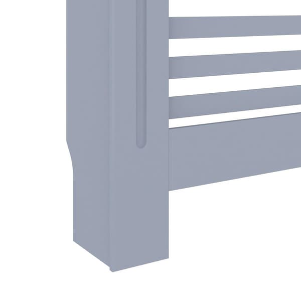 vidaXL Elementskydd antracit 172x19x81,5 cm MDF Antracit