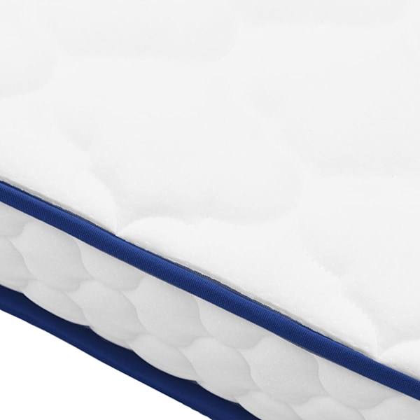 vidaXL Madrass med memory foam 200 x 180 17 cm Vit