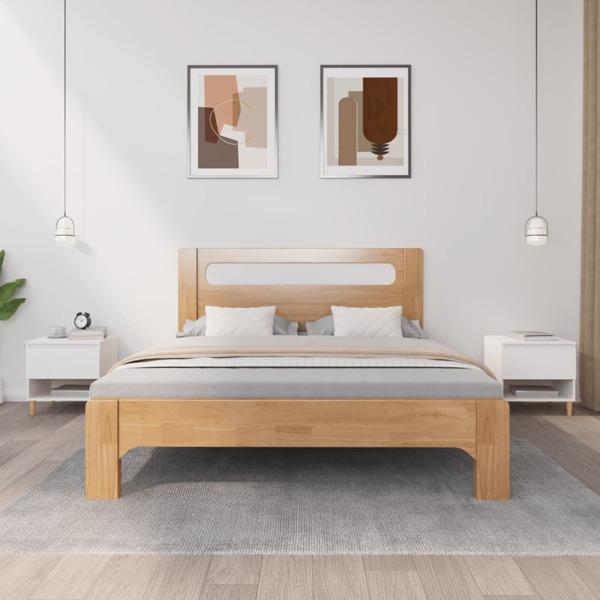 vidaXL Sängbord 2 st vit 50x46x50 cm konstruerat trä Vit