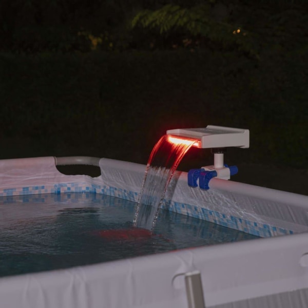 Bestway Vattenfall med LED till pool Flowclear Vit
