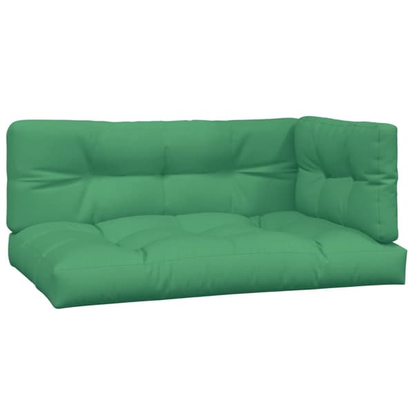 vidaXL Palldynor 3 st grön tyg Grön