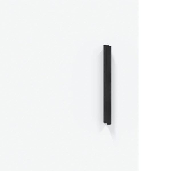 vidaXL Högskåp vit högglans 34,5x34x180 cm konstruerat trä Vit