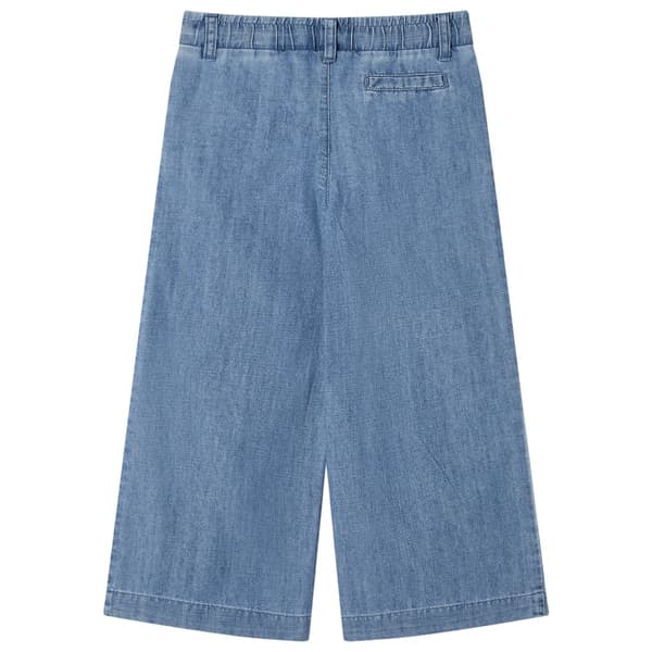 vidaXL Barnbyxor denimblå 92 Blå