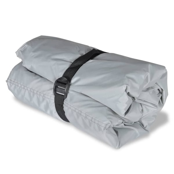 vidaXL Båtöverdrag 2 st grå längd 427-488 cm bredd 173 cm