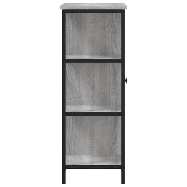 vidaXL Byrå grå sonoma 70x30x80 cm konstruerat trä Grå