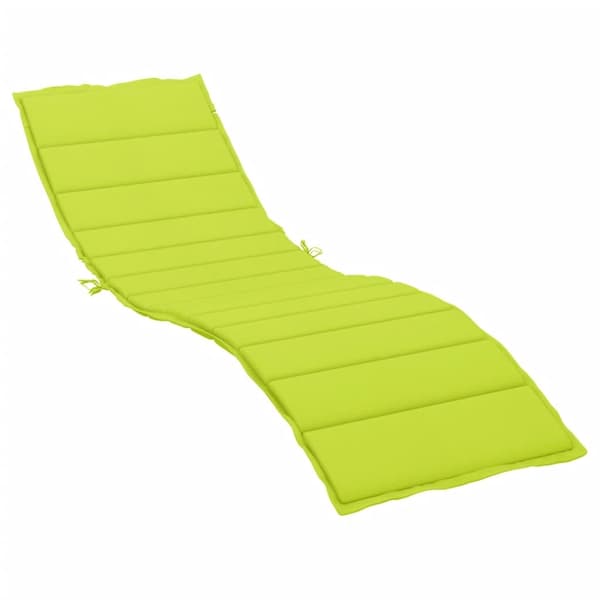 vidaXL Solsängsdynor Oxford tyg (100% polyester) Klart grön. Grön
