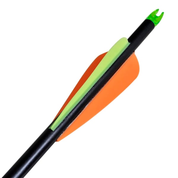 vidaXL Pilar i fiberglas för compoundbåge standard 30"" 0,8 cm 12-pack multifärg